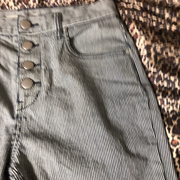 Joie Aerindis Cadet Stripe Print Jeans - Picture 12 of 14